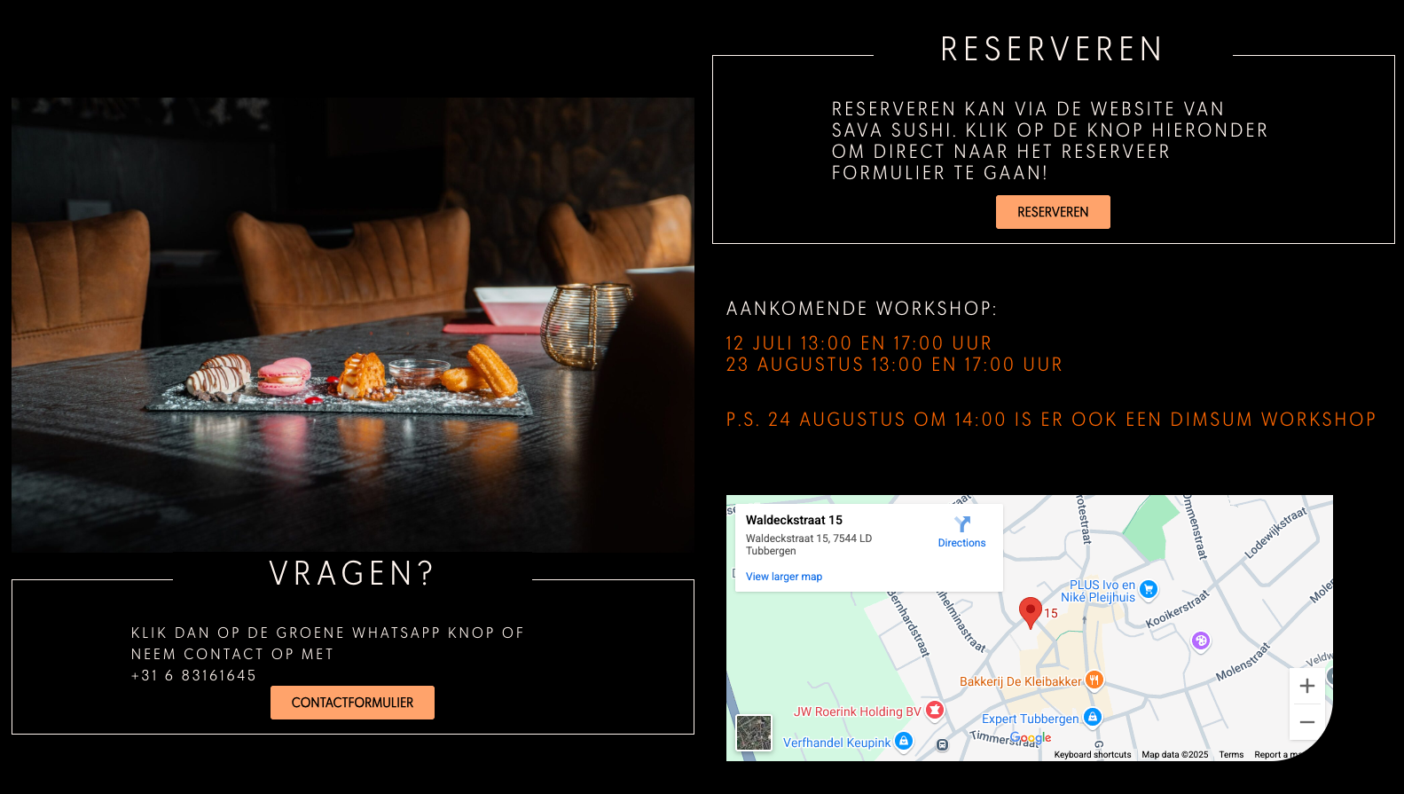Sushi Workshop Twente site 2
