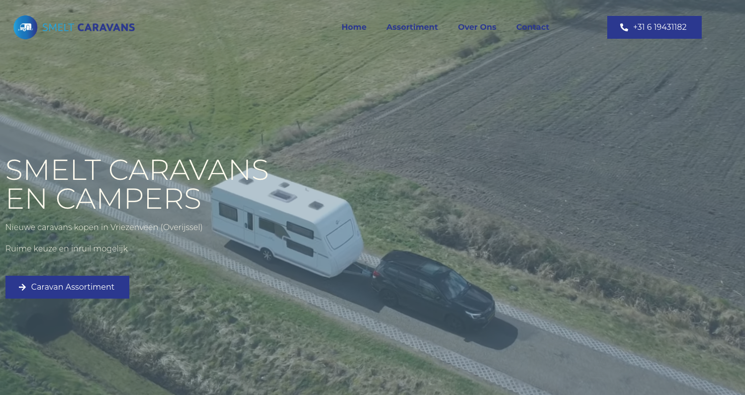 Smelt Caravans in Vriezenveen hero